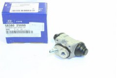 Цилиндр тормозной задний для HYUNDAI ELANTRA (XD) 2.0 2003-2006, код двигателя G4GC, V см3 1975, кВт 105, л.с. 143, бензин, Hyundai-KIA 5838025000