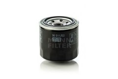 Фильтр масляный W811 для HYUNDAI ELANTRA седан (HD) 1.6 CVVT 2006-2011, код двигателя G4FC, V см3 1591, КВт90, Л.с.122, бензин, MANN-FILTER W81180