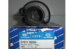 Фильтр топливный для HYUNDAI ELANTRA (XD) 1.6 2000-2006, код двигателя G4ED-G, V см3 1599, КВт79, Л.с.107, бензин, Hyundai-KIA 3191138204