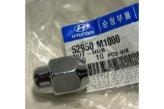Гайка для HYUNDAI ELANTRA (XD) 2.0 2000-2006, код двигателя G4GC, V см3 1975, кВт 104, л.с. 141, бензин, Hyundai-KIA 52950M1000